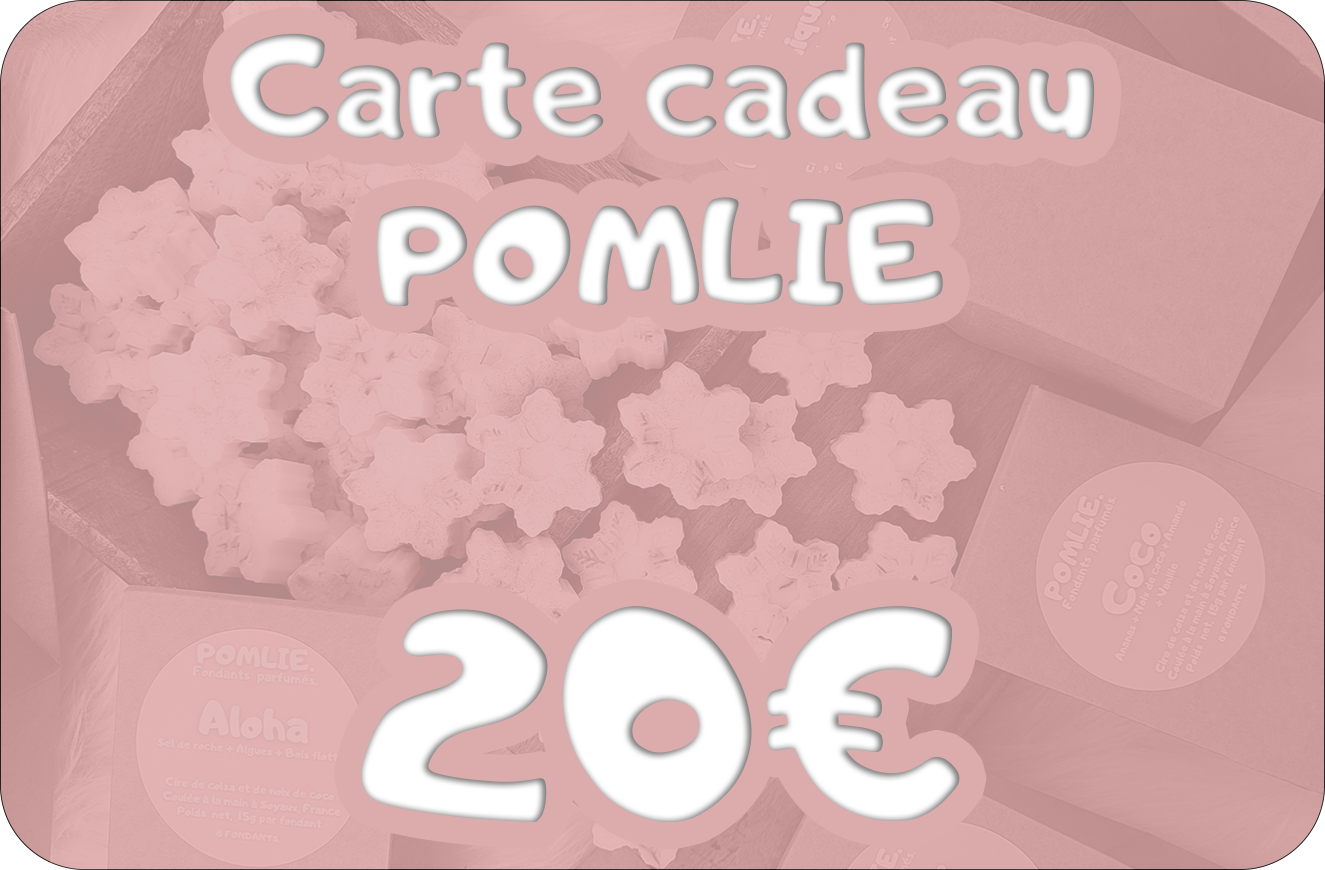 E-Carte cadeau (numérique) Pomlie.