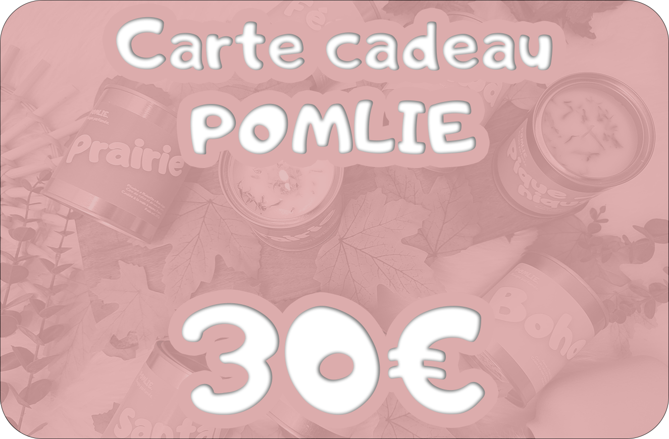 E-Carte cadeau (numérique) Pomlie.