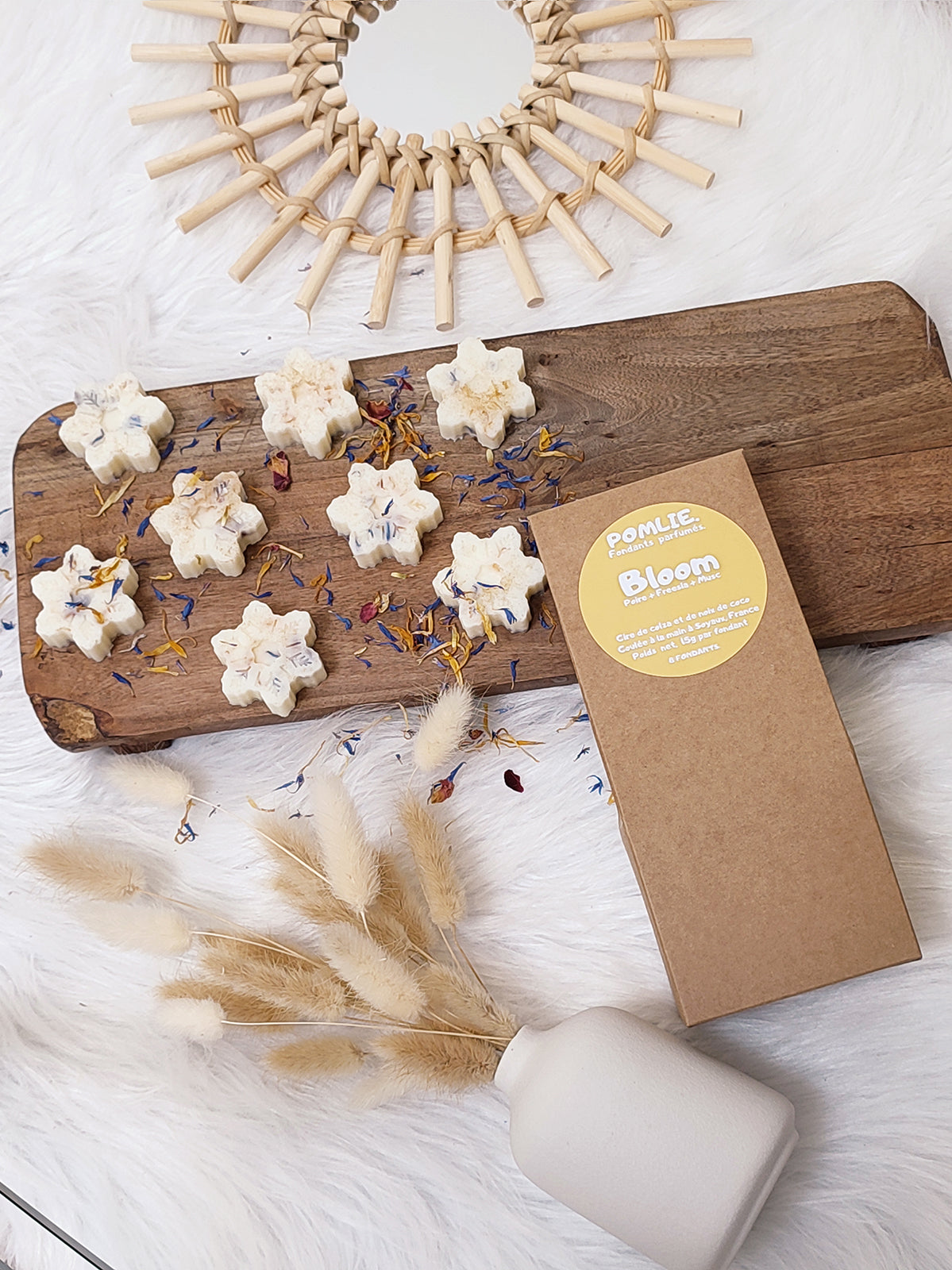 Fondants Parfumés BLOOM (8x15g) | Poire + Freesia + Musc.