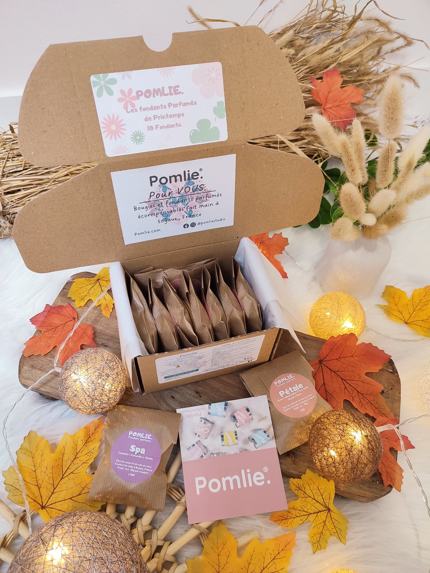 Fondants parfumés de PRINTEMPS (10x15g)