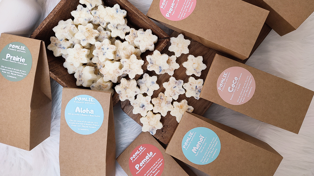 Pomlie, marque de bougies éthiques et artisanales